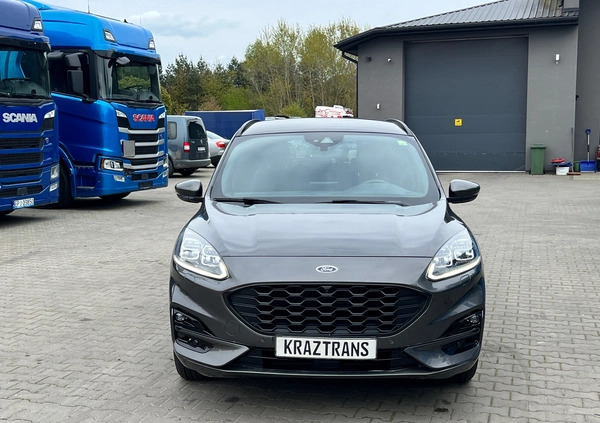 Ford Kuga cena 93500 przebieg: 143000, rok produkcji 2020 z Wiązów małe 154